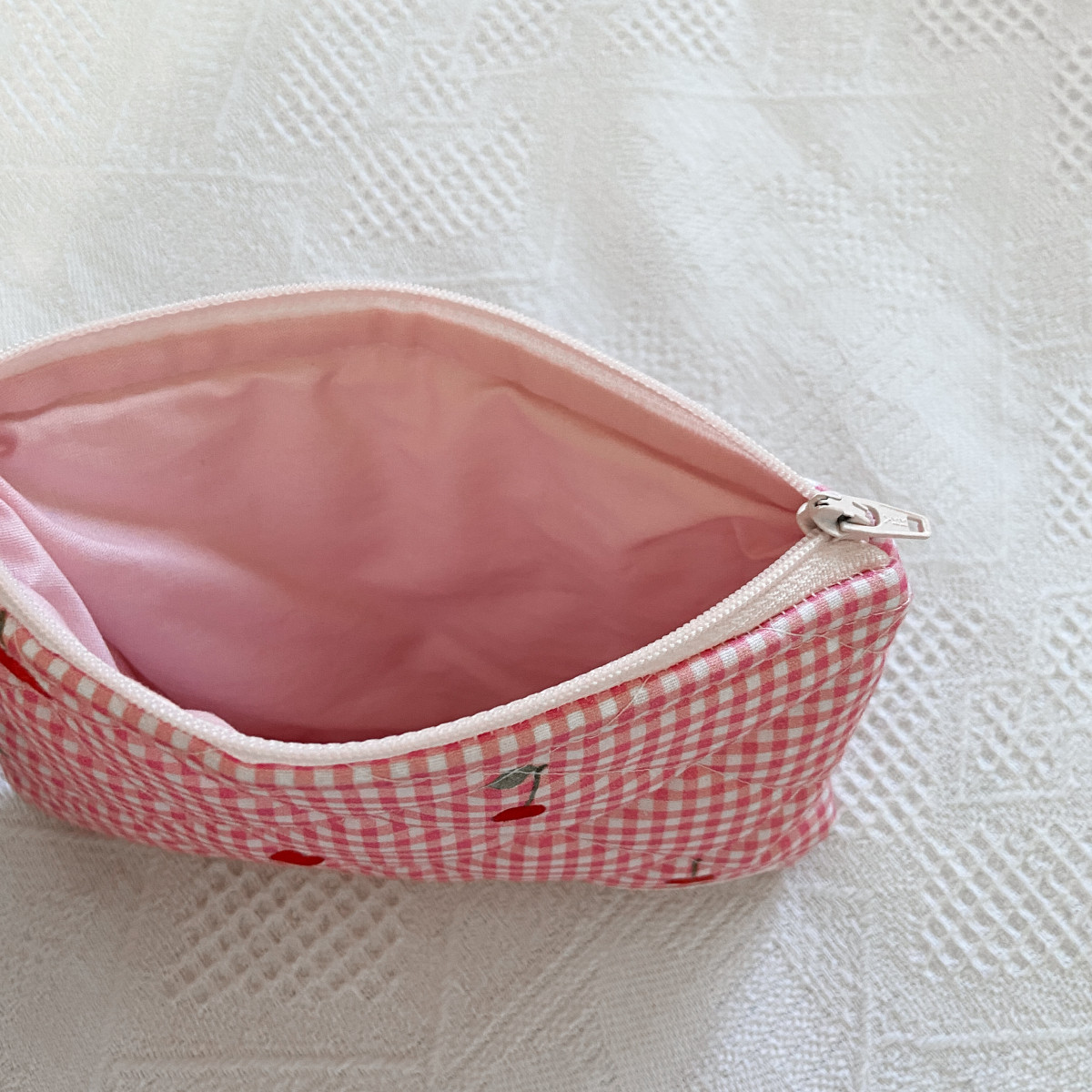 Pink Cherries Mini Wallet