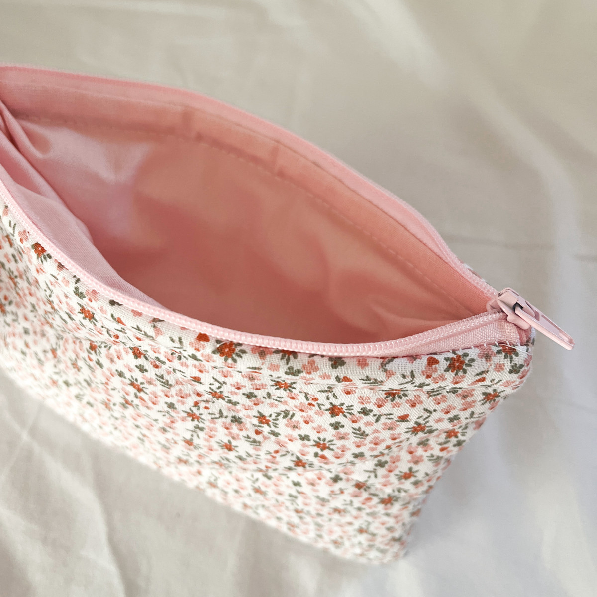 Pink Floral Mini Wallet