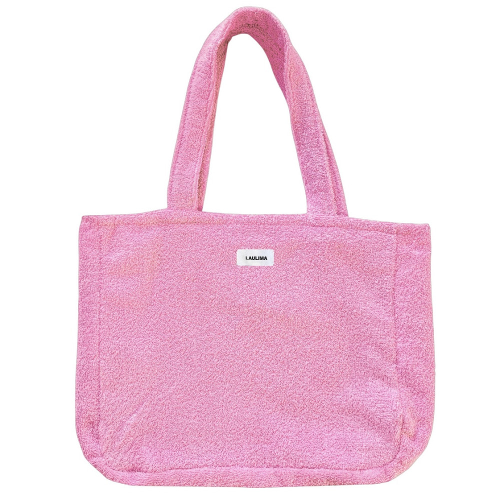 Pink Towel Beach Bag