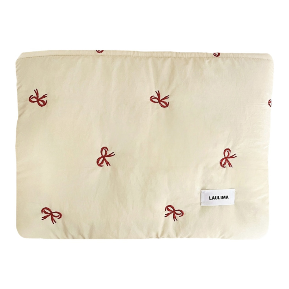 Red Bows Laptop Case