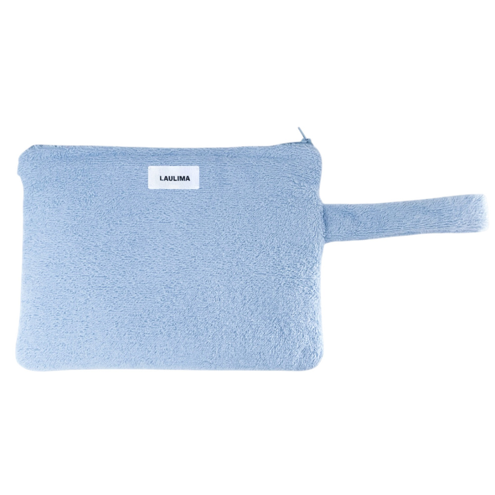 Light Blue Towel Pouch