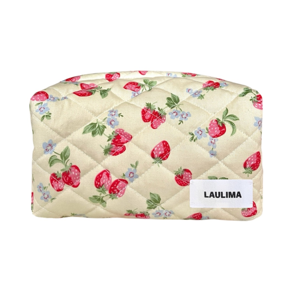 Strawberries Makeup Bag