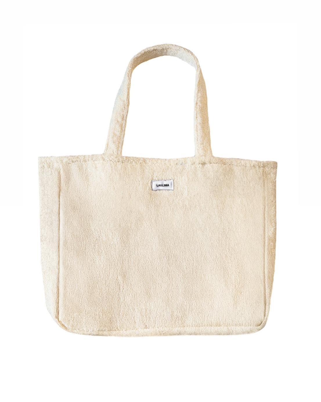 Cream Towel Beach Bag