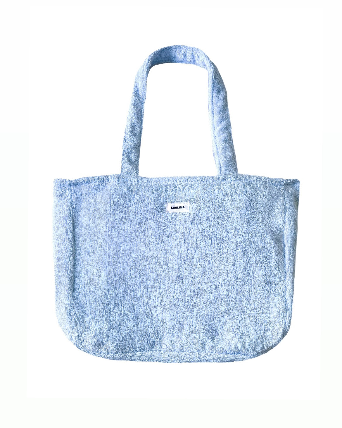 Light Blue Towel Beach Bag