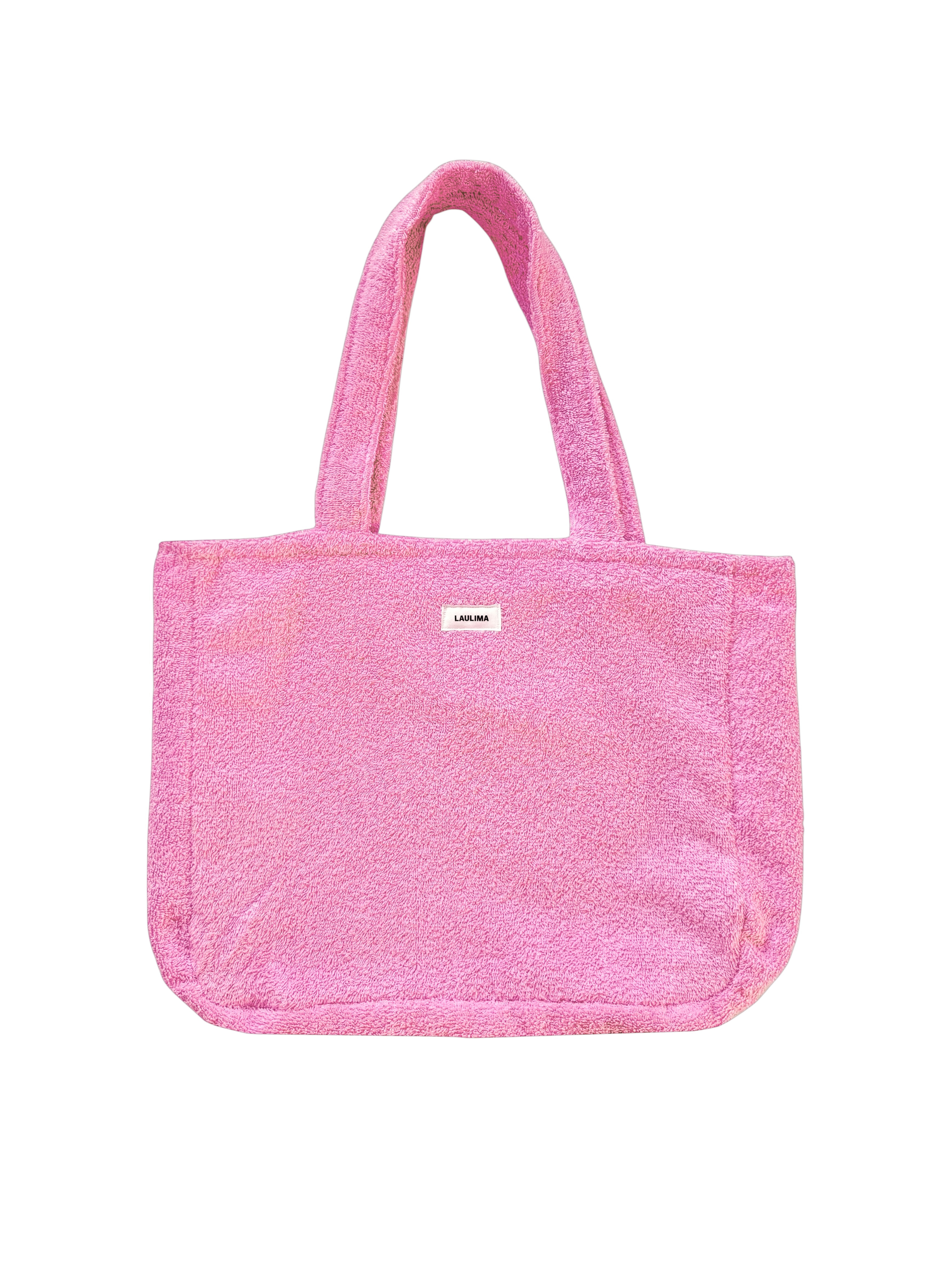 Pink Towel Beach Bag