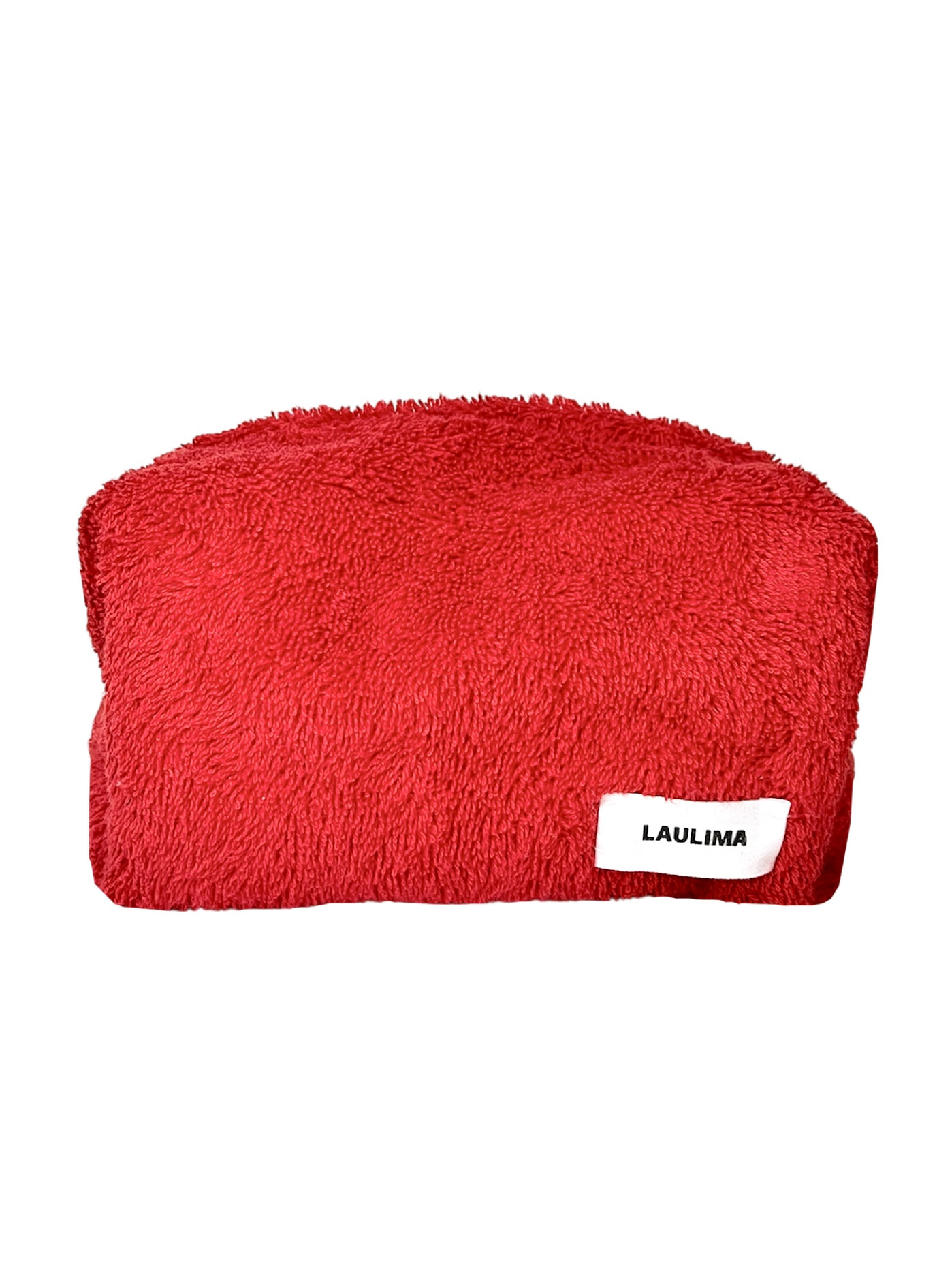 Red Towel Makeup Bag