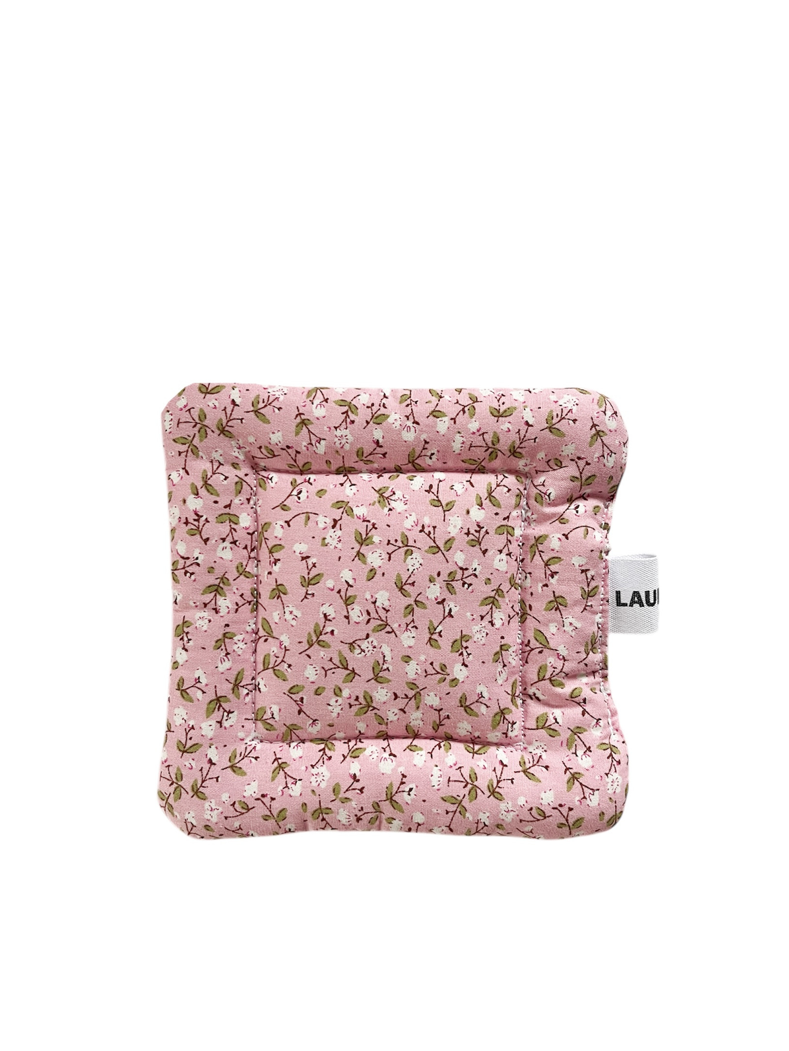 Pink Floral Coaster