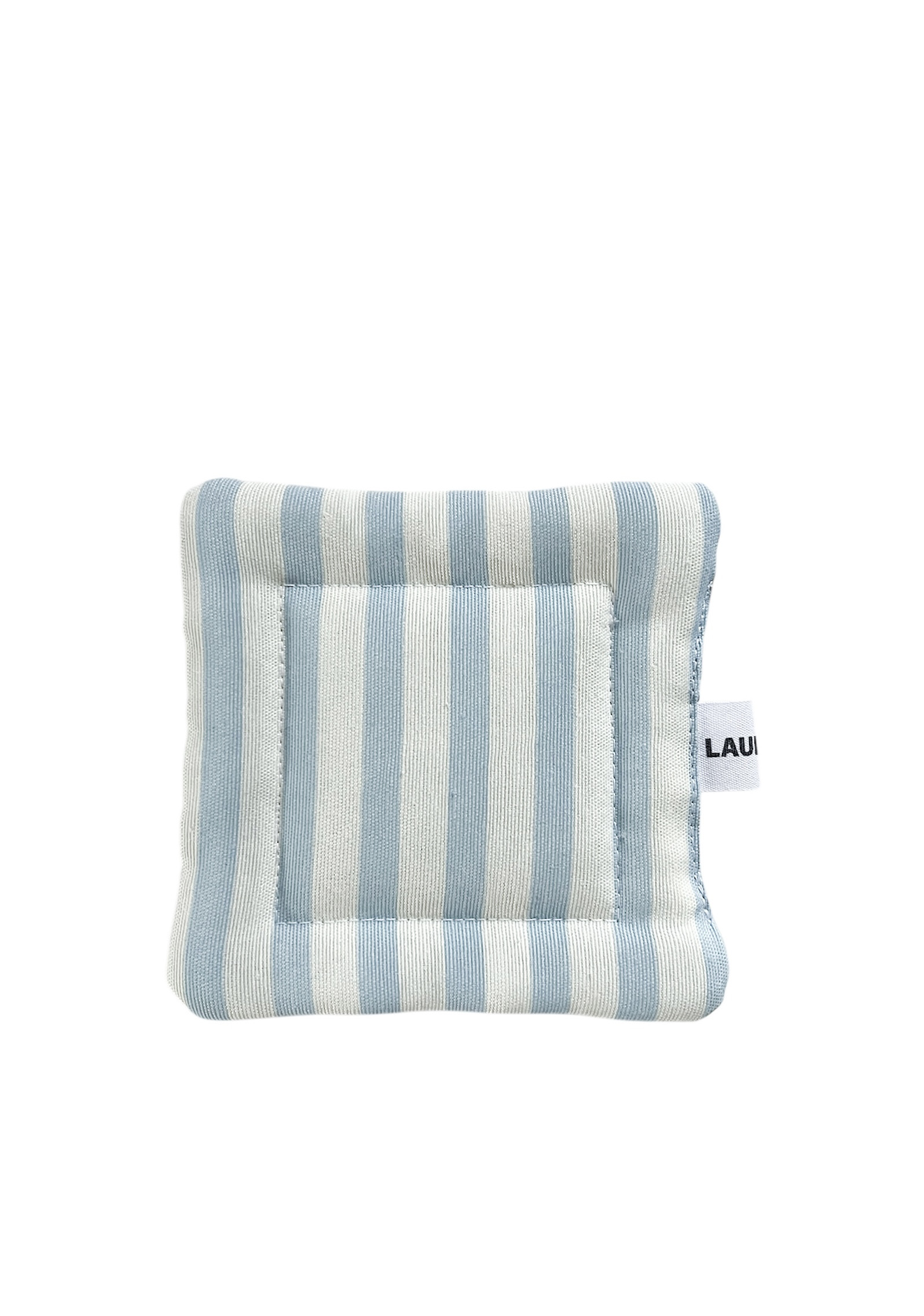 Light Blue Striped Coaster