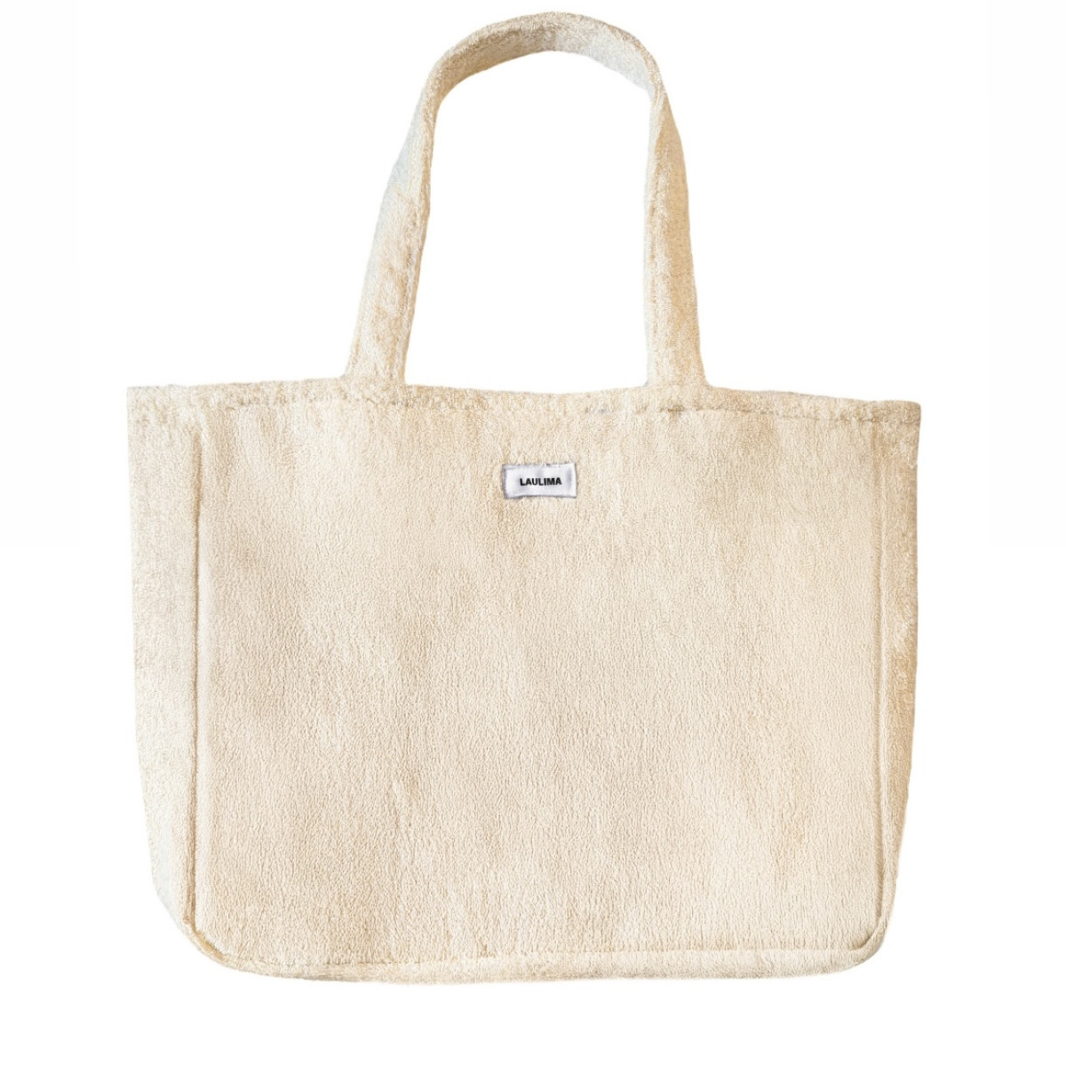 Cream Towel Beach Bag