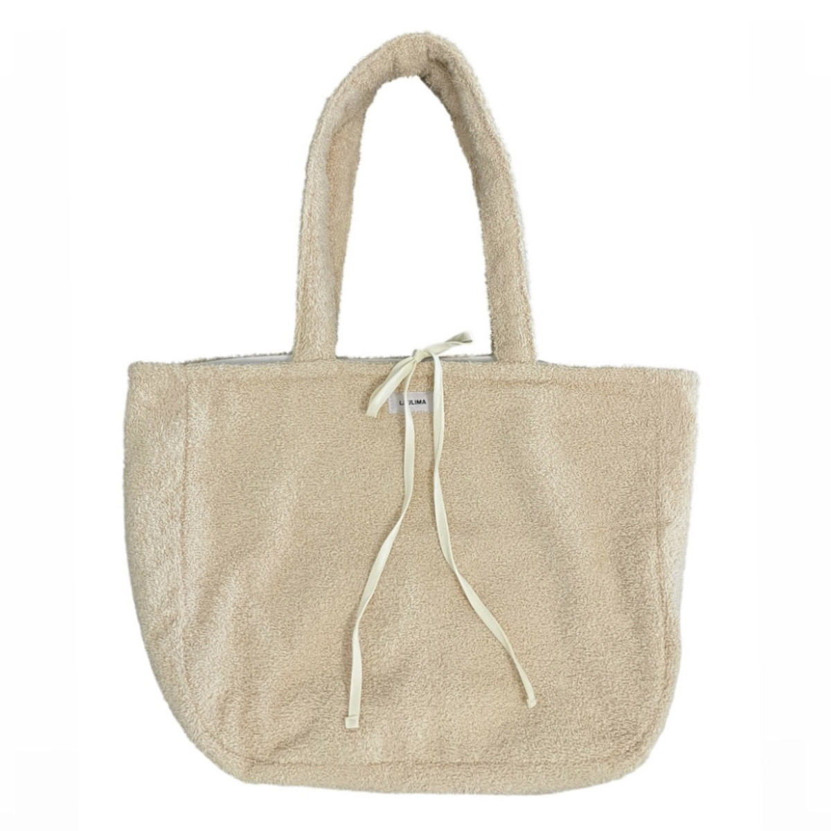Cream Towel Beach Bag