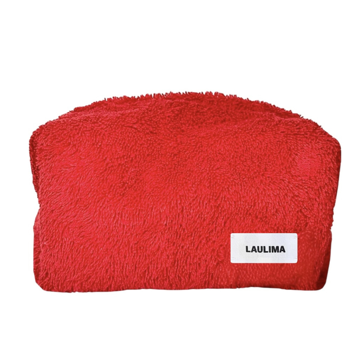 Red Towel Makeup Bag