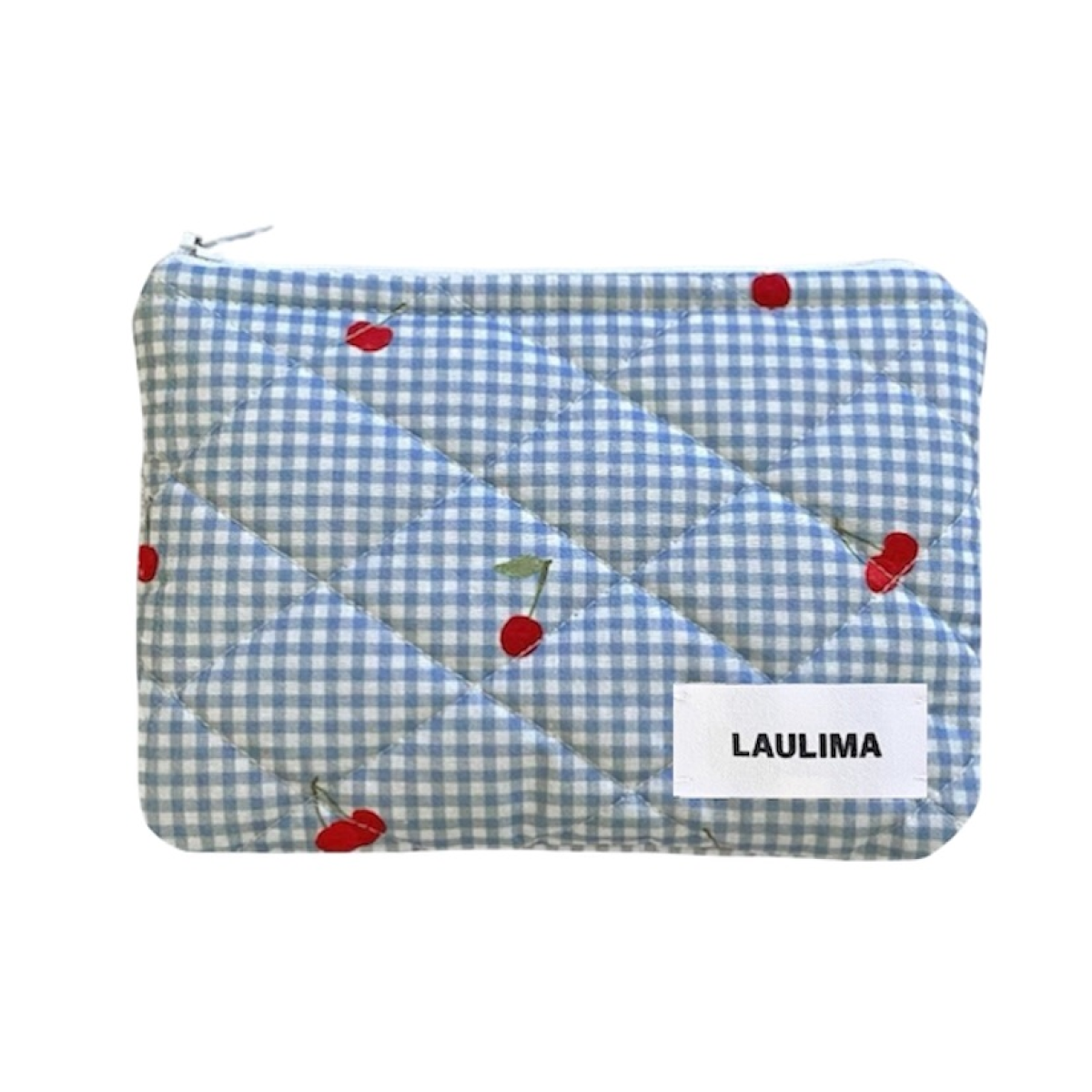 Blue Cherries Mini Wallet