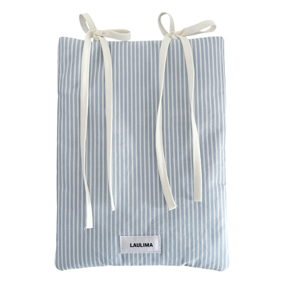 Light Blue Striped Book Sleeve