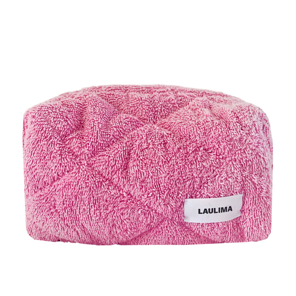 Pink Towel Makeup Bag